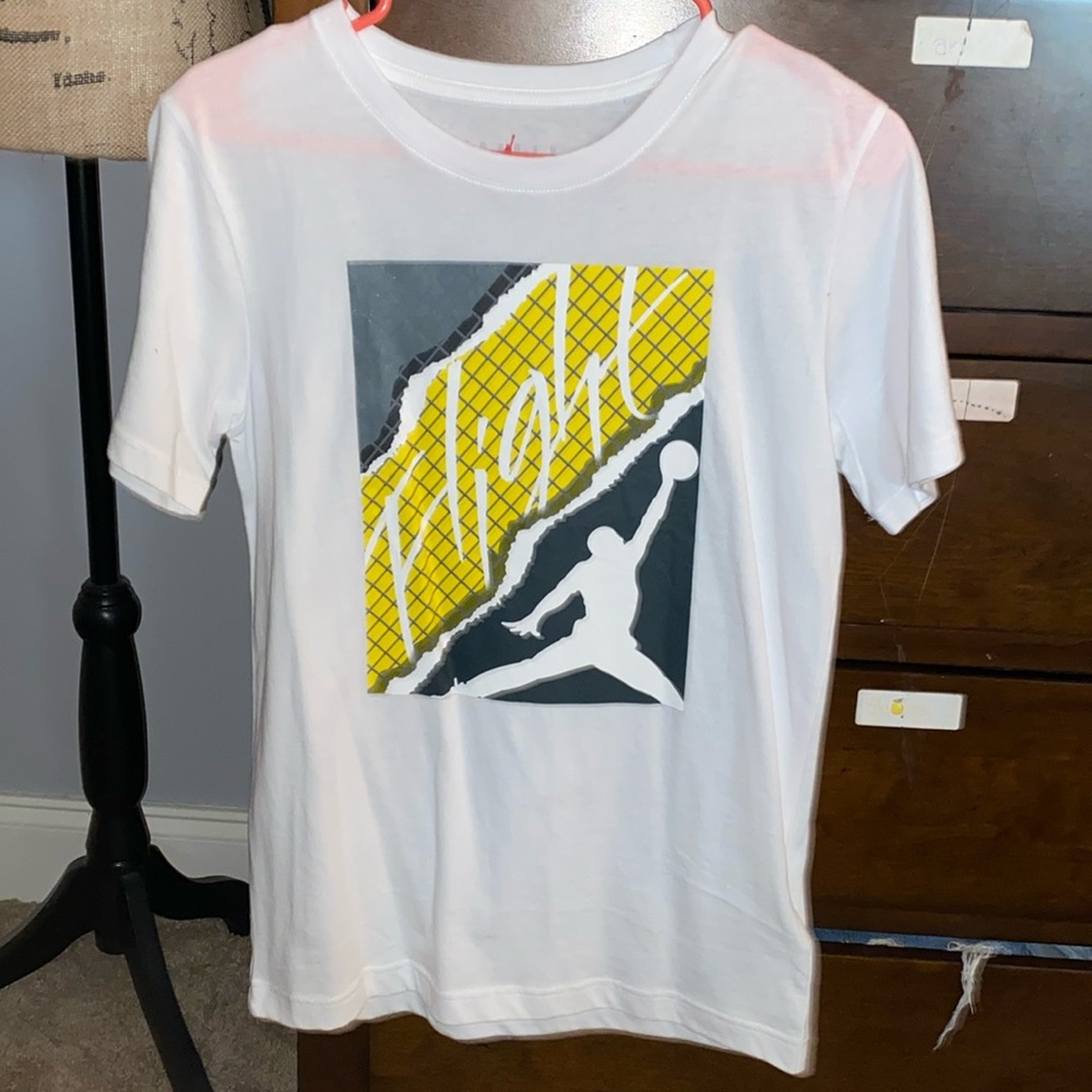 Jordan Tee, boys large, womens S/M, never worn